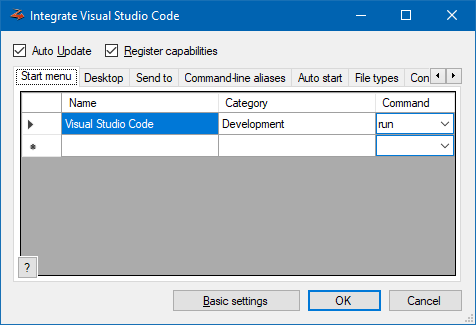 Zero Install for Windows - Desktop Integration advanced